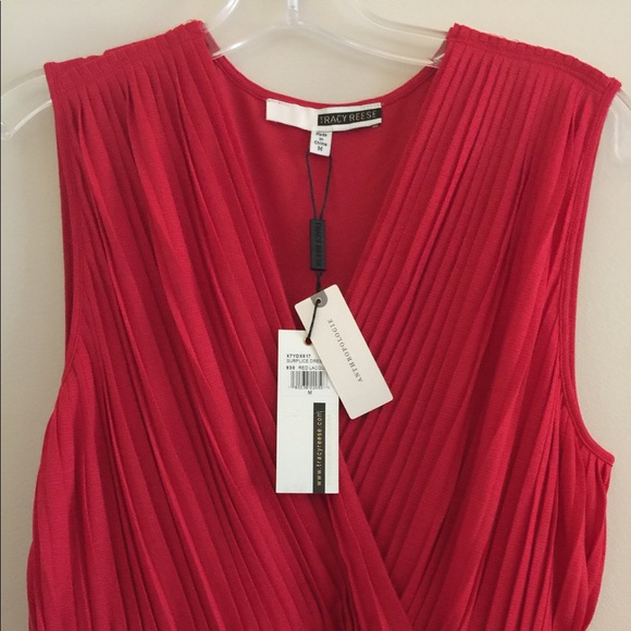 Anthropologie Tracy Reese Pleated Midi Dress - Picture 5 of 9